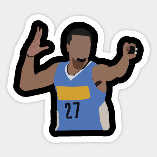 Jamal Murray - Blue Arrow Sticker